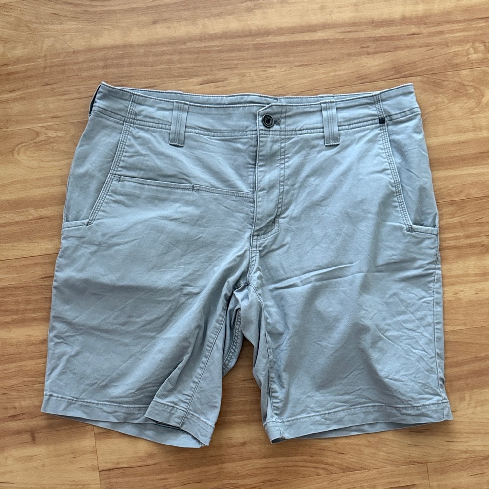 5.11 Tactical Light Gray Flat Front Shorts